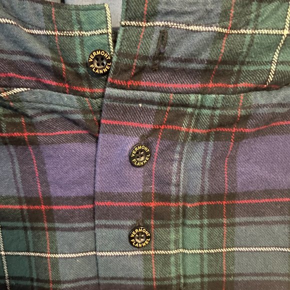 Vermont Flannel Hooded Flannel Pullover - Picture 6 of 7